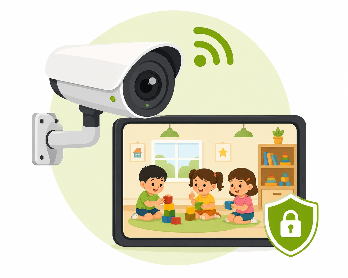 Live CCTV Transparency Support By Cocotots